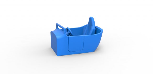 Cockpit Scale 1 to 25 3D-Druckmodell .c4d .max .obj .3ds .fbx .stl .blend 