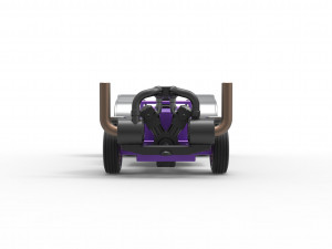 Pulling truck 2wd Hot rod with turbo V12 Scale 1 to 25 3Dプリントモデル