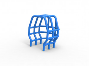 Roll Cage of Pro Stock Pulling Tractor Scale 1 to 25 3Dプリントモデル