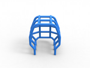 Roll Cage of Pro Stock Pulling Tractor Scale 1 to 25 3Dプリントモデル