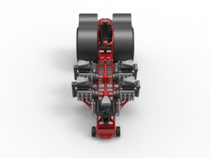 Pulling tractor with 5 engines V8 Version 2 Scale 1 to 25 Modelo de impresión 3D