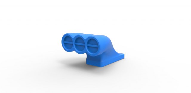 Air intake 8 Scale 1 to 25 Modèles 3D en vedette .c4d .max .obj .3ds .fbx .stl .blend 