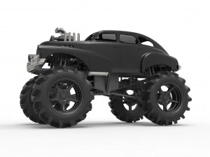 Błotnik 3 Skala od 1 do 25 Model do druku 3D