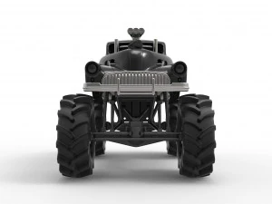 Błotnik 3 Skala od 1 do 25 Model do druku 3D