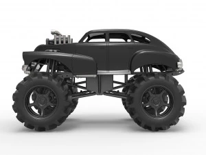 Błotnik 3 Skala od 1 do 25 Model do druku 3D