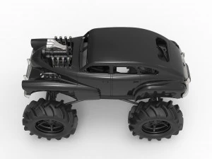 Błotnik 3 Skala od 1 do 25 Model do druku 3D