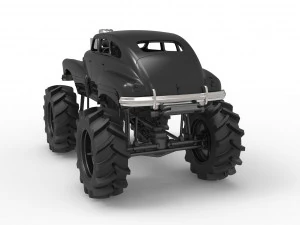 Błotnik 3 Skala od 1 do 25 Model do druku 3D