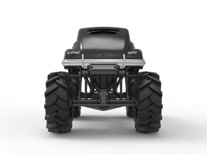 Mud truck 3 Scale 1 to 25 3D 프린트 모델