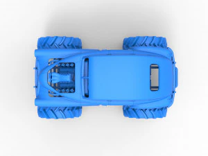 Błotnik 3 Skala od 1 do 25 Model do druku 3D