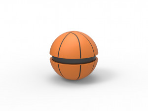 Basketball style orb 3D Baskı Modeli