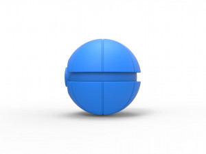 Basketball style orb 3D Baskı Modeli