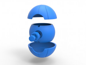 Basketball style orb 3D Baskı Modeli