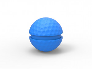 Golf ball style orb Modelo de Impressão 3D