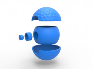 Golf ball style orb Modelo de Impressão 3D