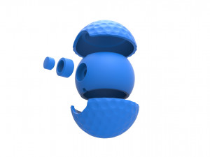 Golf ball style orb Modelo de Impressão 3D