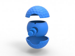 Golf ball style orb Modelo de Impressão 3D