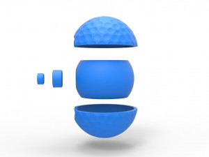 Golf ball style orb Modelo de Impressão 3D