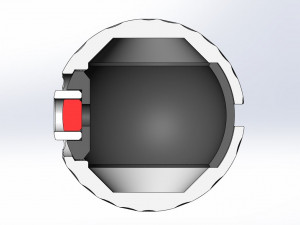 Golf ball style orb Modelo de Impressão 3D