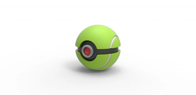 Tennis ball style orb 3D Print Model .c4d .max .obj .3ds .fbx .stl .blend