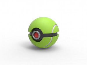 Tennis ball style orb 3D Print Model