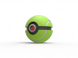 Tennis ball style orb 3D Print Model