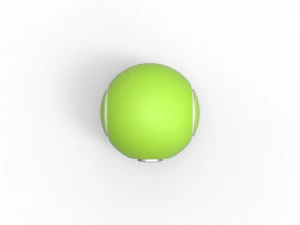 Tennis ball style orb 3D Print Model