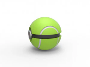 Tennis ball style orb 3D Print Model