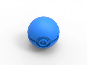 Tennis ball style orb 3D Print Model