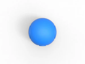 Tennis ball style orb 3D Print Model
