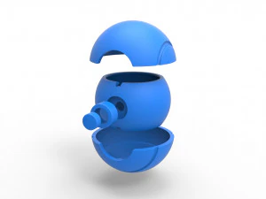 Tennis ball style orb 3D Print Model