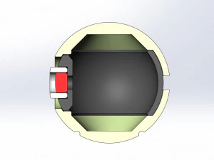 Tennis ball style orb 3D Print Model