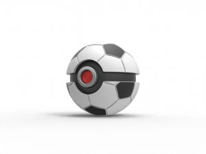 Soccer ball style orb 3D Print Model