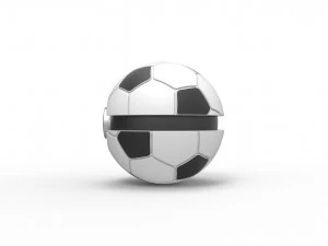 Soccer ball style orb 3D Print Model