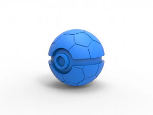Soccer ball style orb 3D Print Model