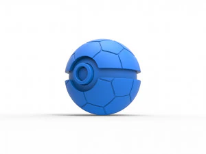 Soccer ball style orb 3D Print Model