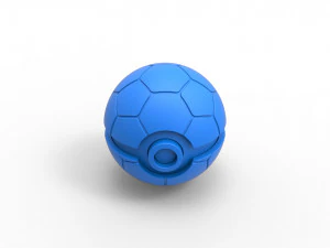 Soccer ball style orb 3D Print Model