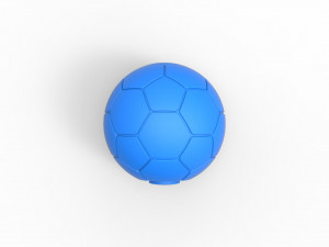 Soccer ball style orb Modelo de Impressão 3D