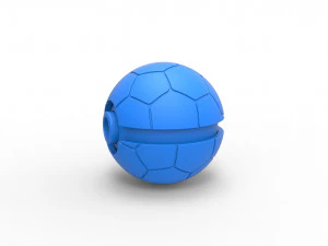 Soccer ball style orb 3D Print Model