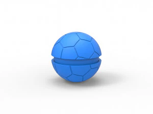 Soccer ball style orb 3D Print Model