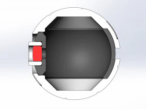 Soccer ball style orb 3D Print Model