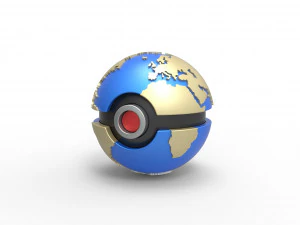 Kula Ziemi Model do druku 3D