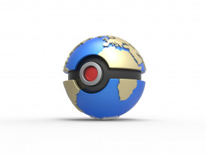 Earth orb 3D Print Model