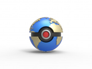 Earth orb 3D Print Model