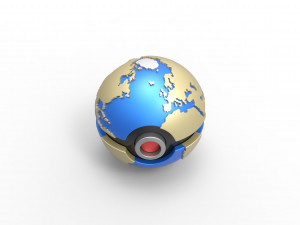 Earth orb 3D Print Model