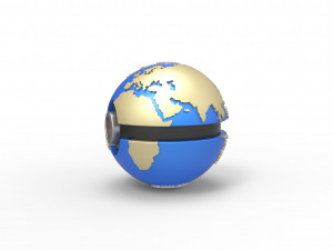 Earth orb 3D Print Model