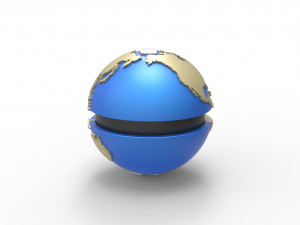 Earth orb 3D Print Model