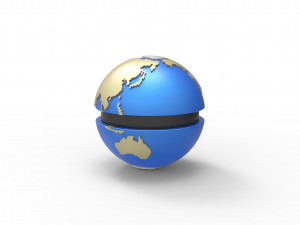 Earth orb 3D Print Model