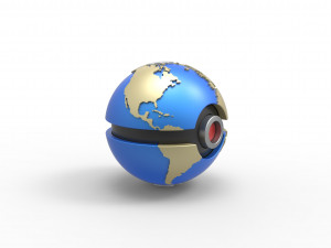 Earth orb 3D Print Model
