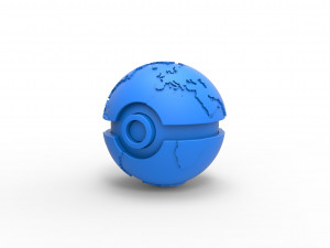 Earth orb 3D Print Model