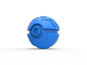 Earth orb 3D Print Model